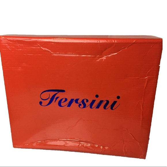 Fersini Italian Leather Ankle Boots Black Studded Booties Cutout Women's 9.5 - Picture 11 of 12